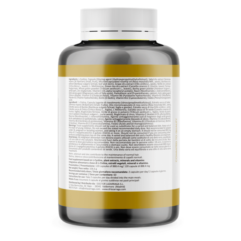 Lazarraga Strong Hair – Vitaminas...