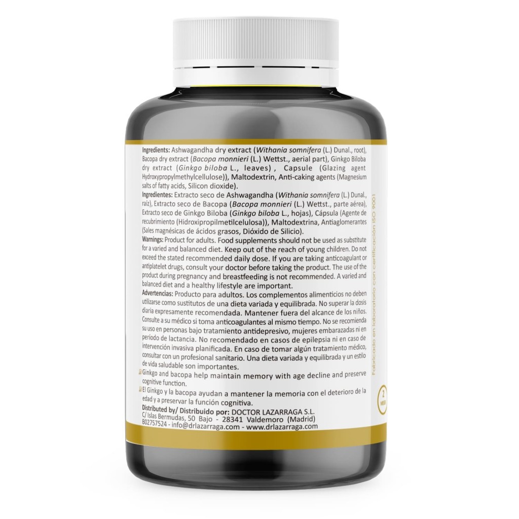 Nootrópico: Potente Memoria Senior...