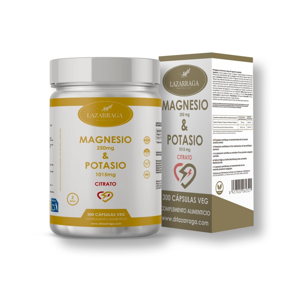 Lazarraga Magnesio + Potasio Citrato...