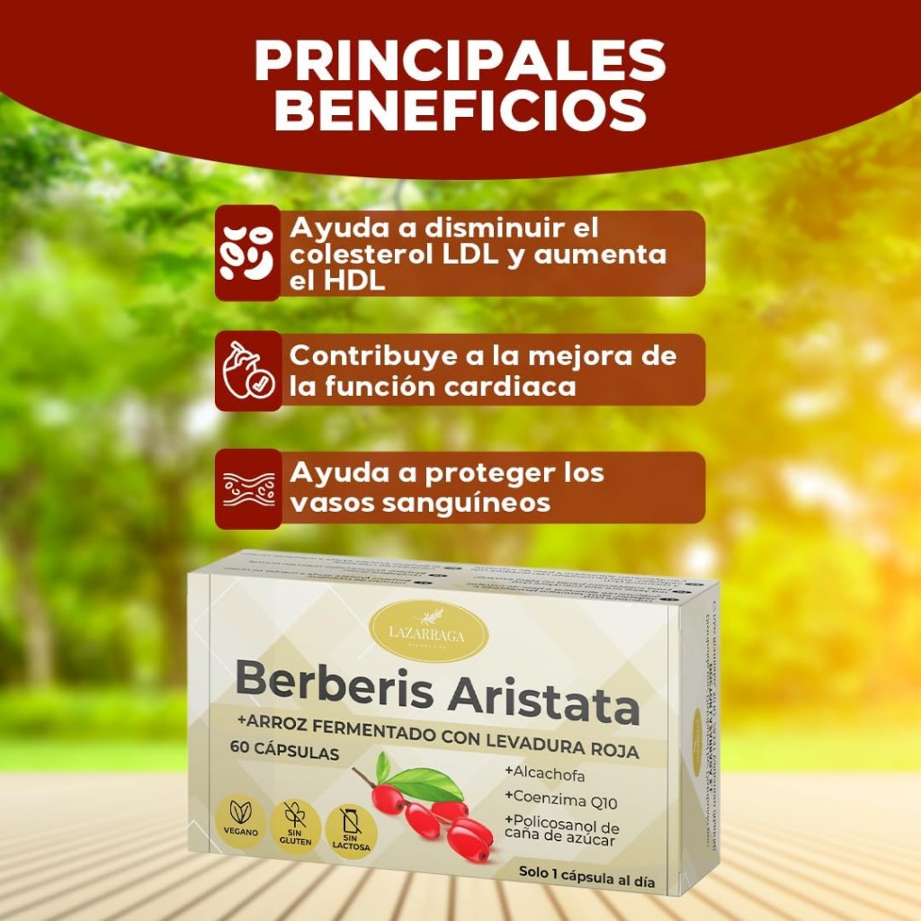 Lazarraga Colesterol – Berberis...