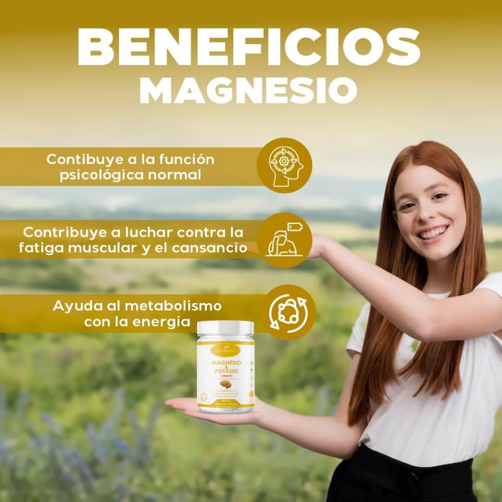 Lazarraga Magnesio + Potasio Citrato...