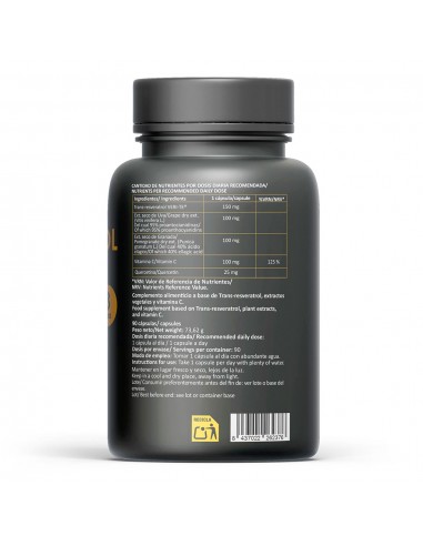 Lazarraga RESVERATROL 5 en 1 – Uva,...