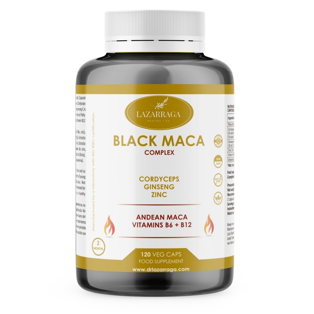 Lazarraga Maca Negra Andina + Ginseng...