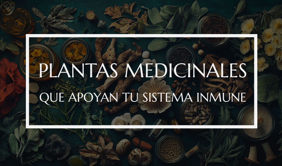 Plantas medicinales que apoyan tu sistema inmune