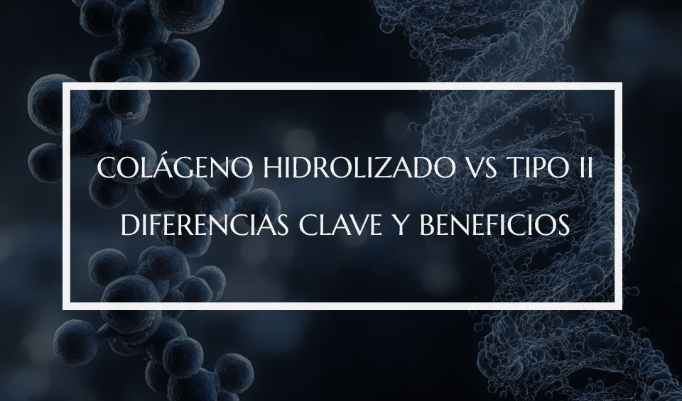 Colágeno hidrolizado vs colágeno tipo II
