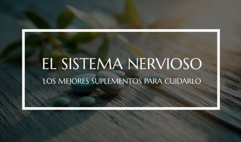 suplementos para cuidar el sistema nervioso